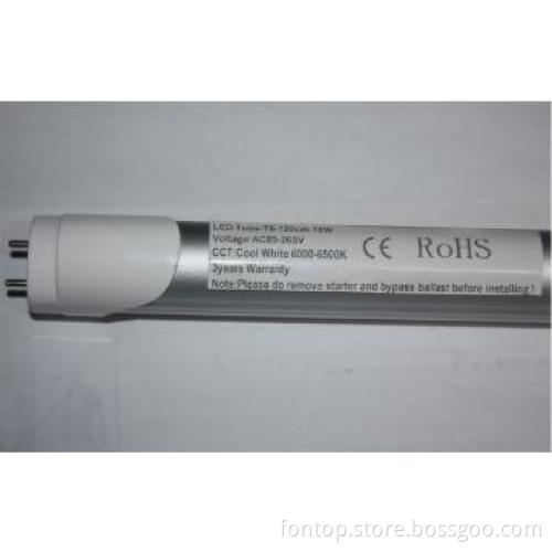 High quality T8 led tube 120CM 18W 1500-1700lm CE RoHS C-Tick